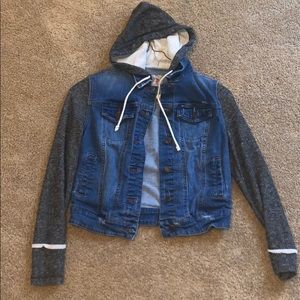 Denim Hoodie